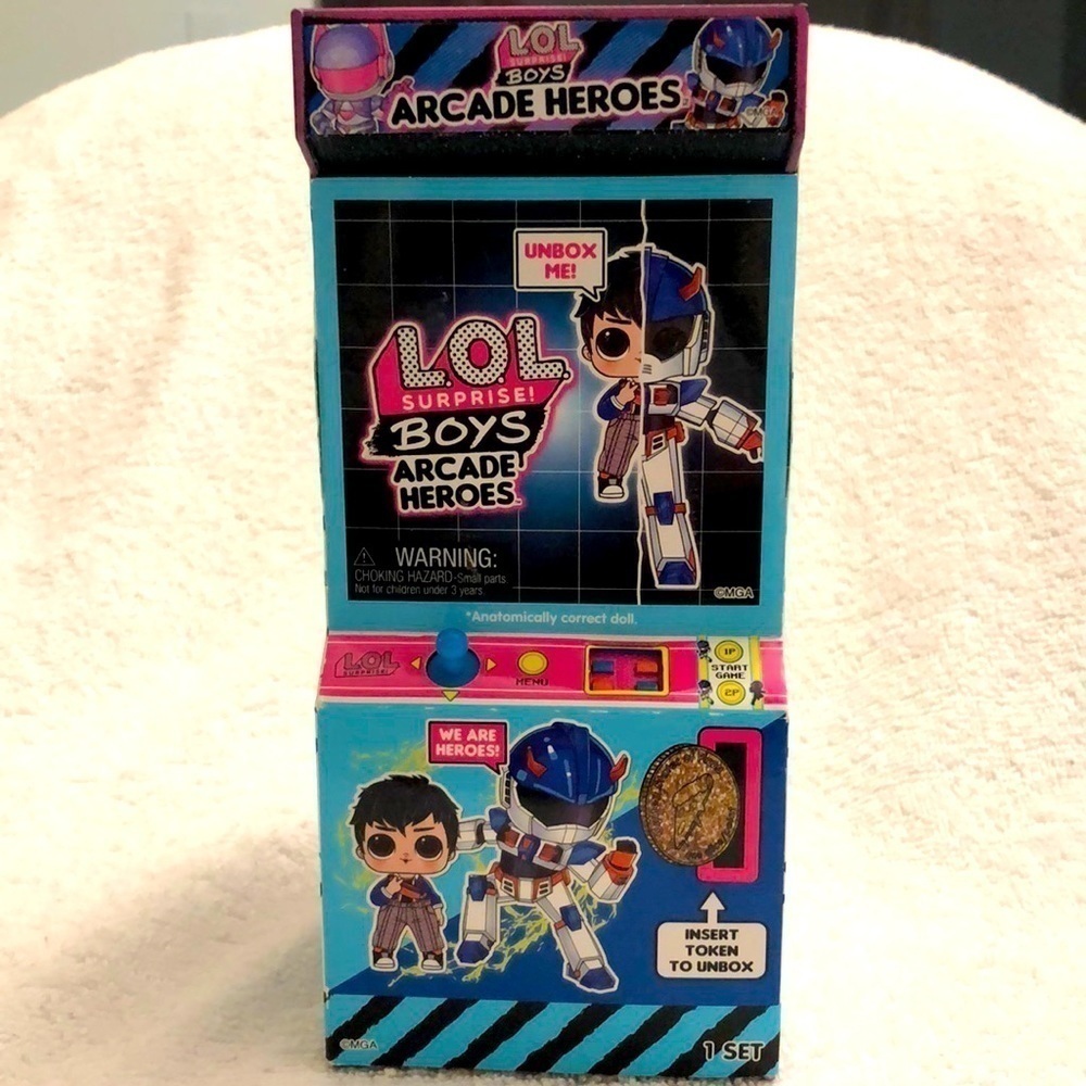 LOL SURPRISE Boys Arcade Heroes New Sealed